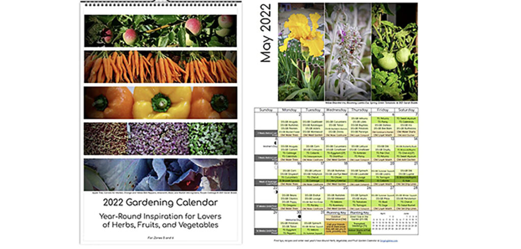 A beautiful garden calendar | Skippy’s Vegetable Garden